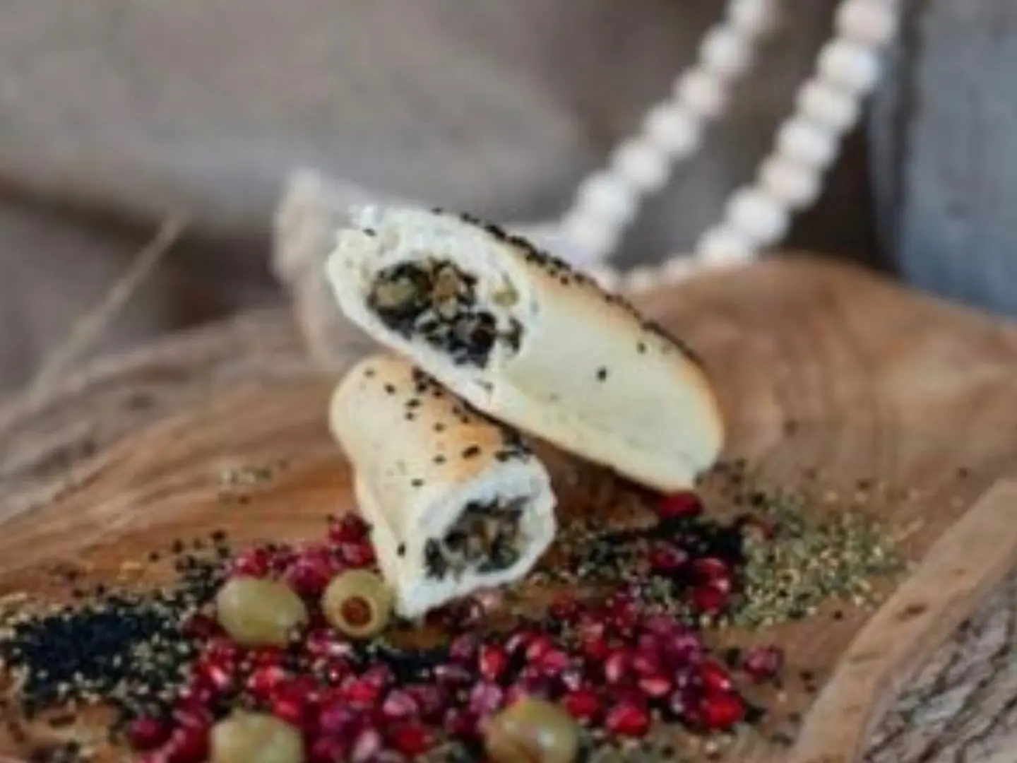 Labneh And Olive Pies