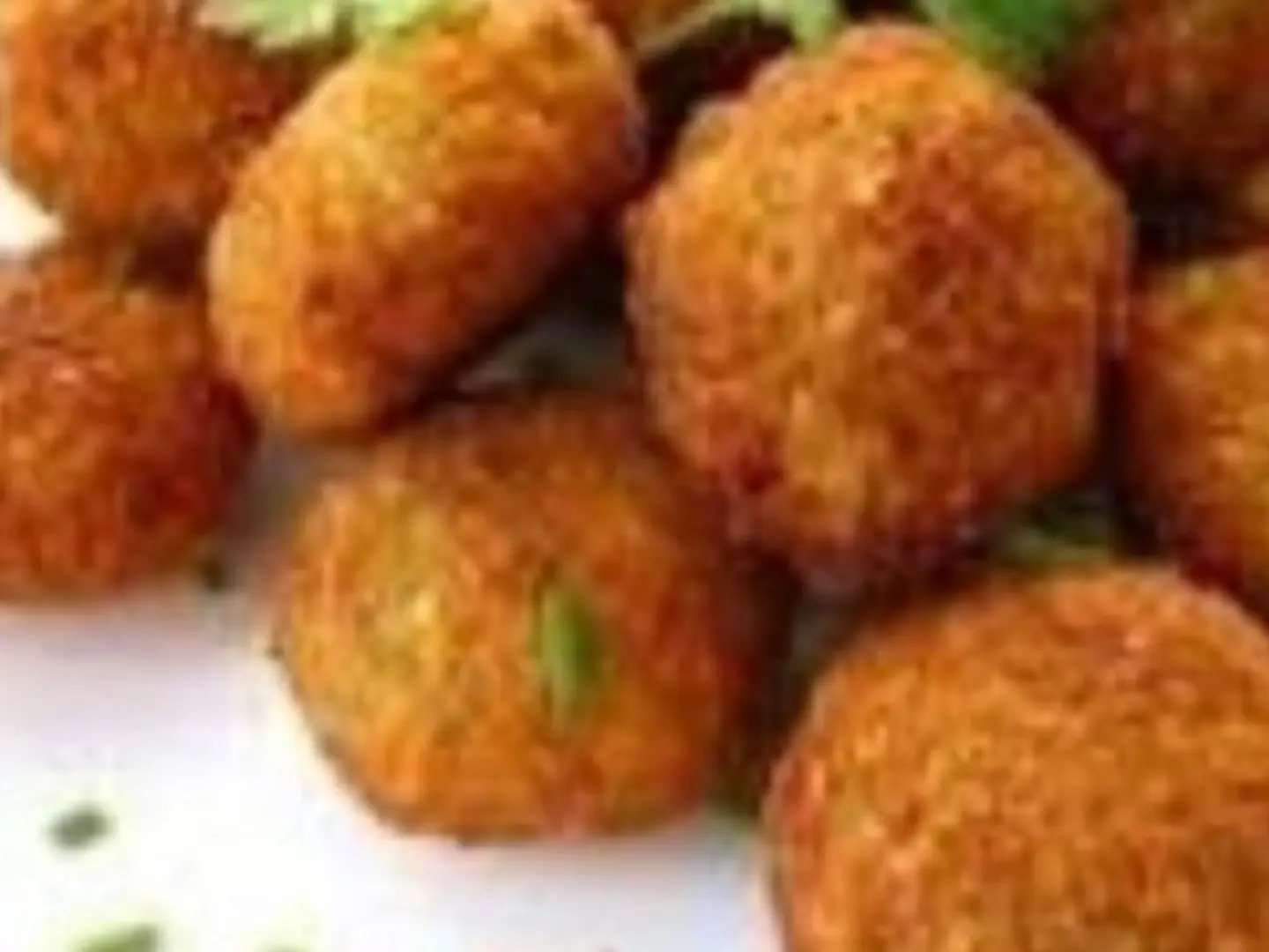 Four Falafel Pieces