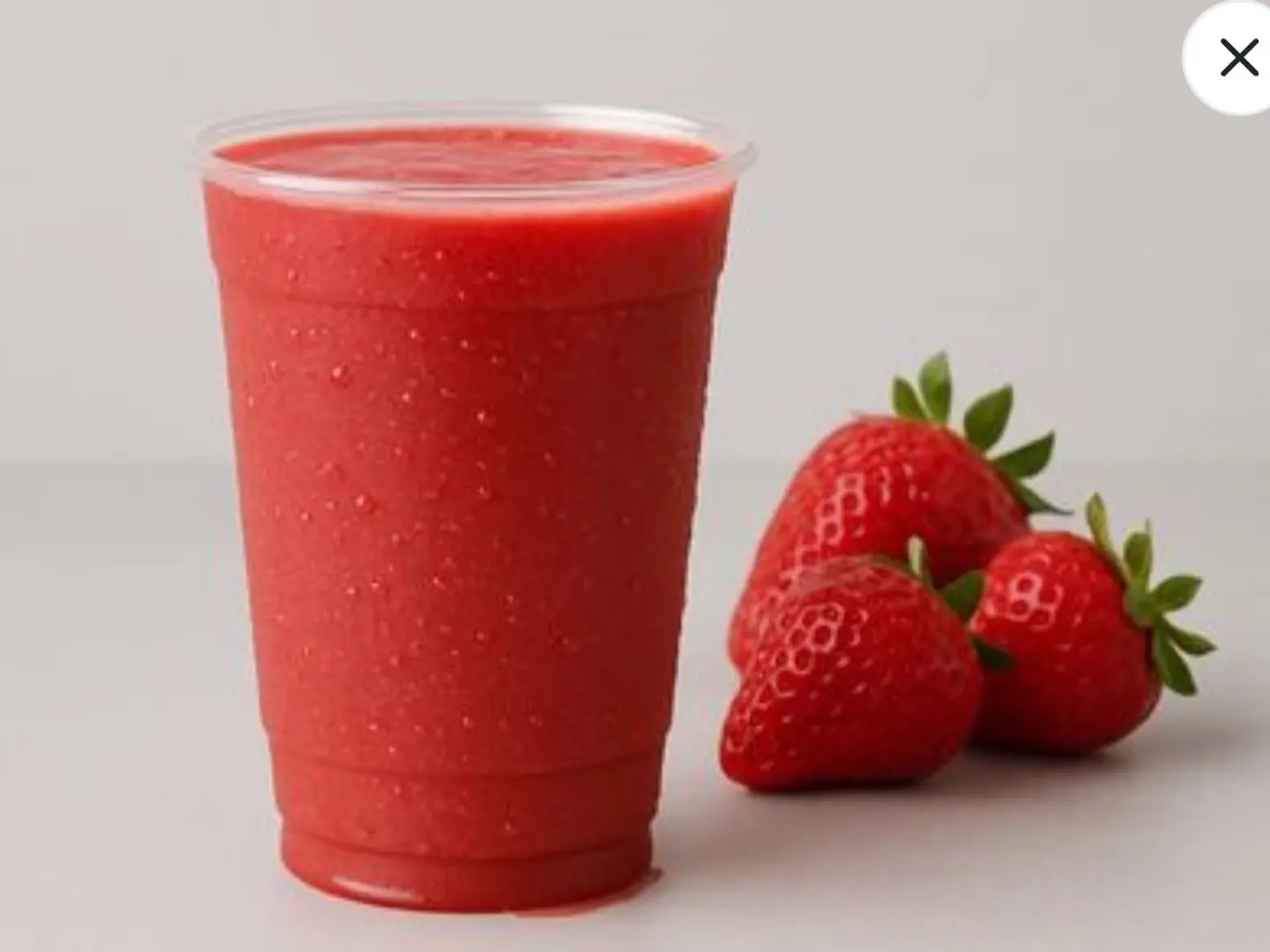Medium Strawberry Juice