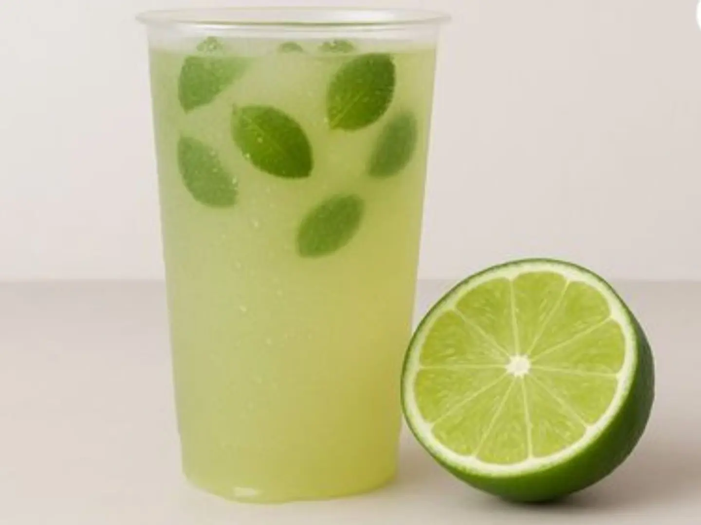 Large Lemon Mint Juice