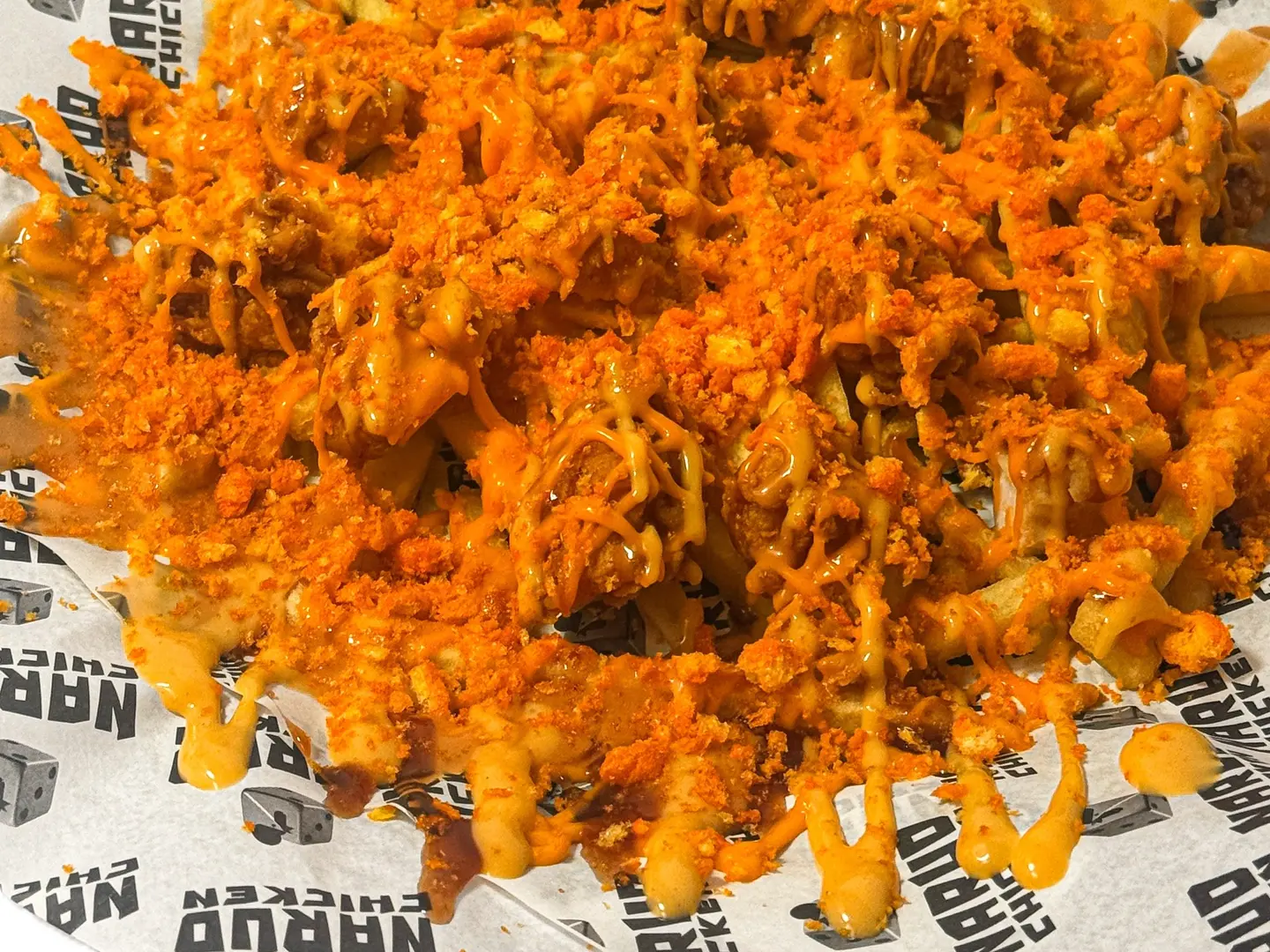 حار نار تشكن تشيزي فرايز