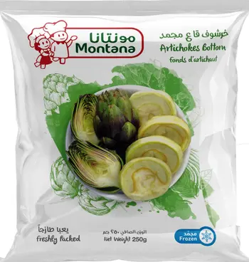 مونتانا خرشوف قاع مجمد 400جرام