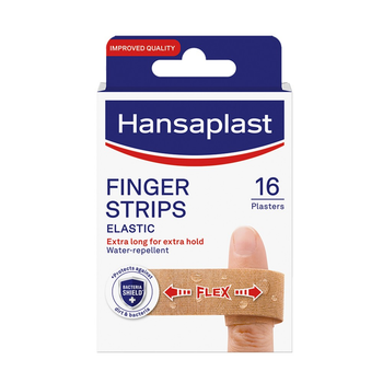 Hansaplast Elastic Finger Strips 16 Pieces