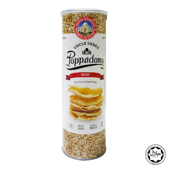 انكل ساباز بوبادومز رقائق العدس بالنكهة الأصلية 70جرام