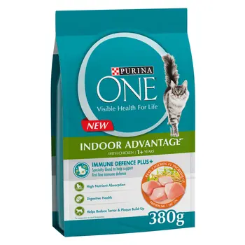 PURINA ONE Indoor Advantage Chicken Cat Food 380g