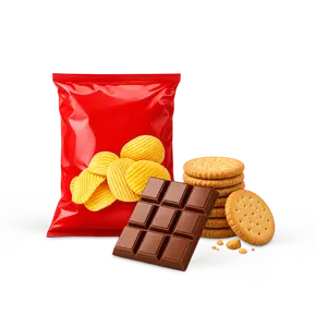 السناكات والحلويات الفئة