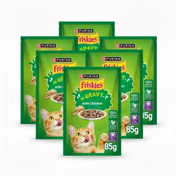 Purina Friskies Chicken Wet Cat Food 85g - 6pcs
