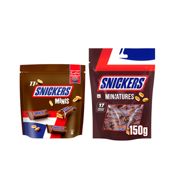 Snickers Minis 198g + Snickers Minis 150g