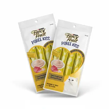 فاني فيست مكافآت قطط بوريه التونة 4×10جم - 2 قطع