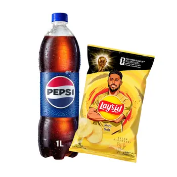 Pepsi 1L + Lay's Salt 155g