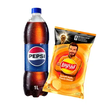 Pepsi 1L + Lay's French Cheese 155g