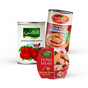 الأطعمة المعلبة الفئة