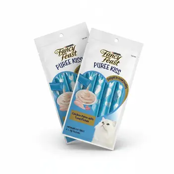Fancy Feast Chicken Puree with Tuna Flakes 4x40g - 2pcs