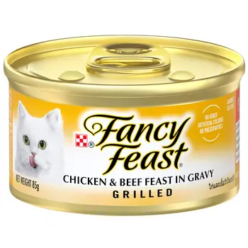 Fancy Feast Grilled Chicken & Beef Feast 85g