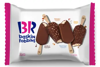 Baskin Robbins Ice Cream Stick Assorted 4x65ml