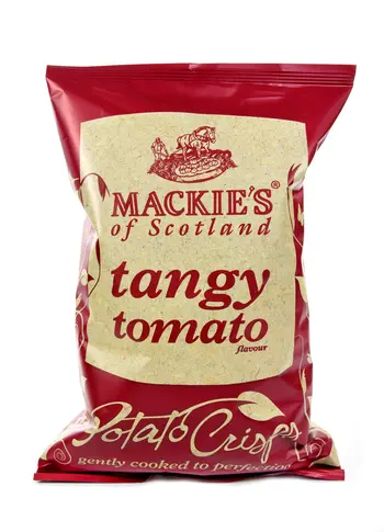 Mackie'S Tangy Tomato Chips 150g