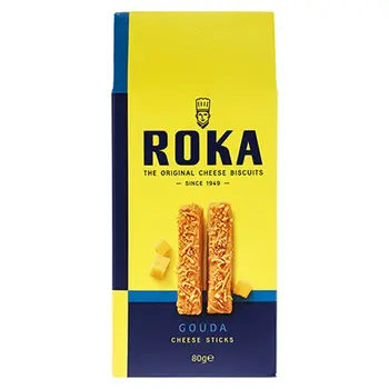 روكا أعواد بسكويت بجبنة جودا 80جرام