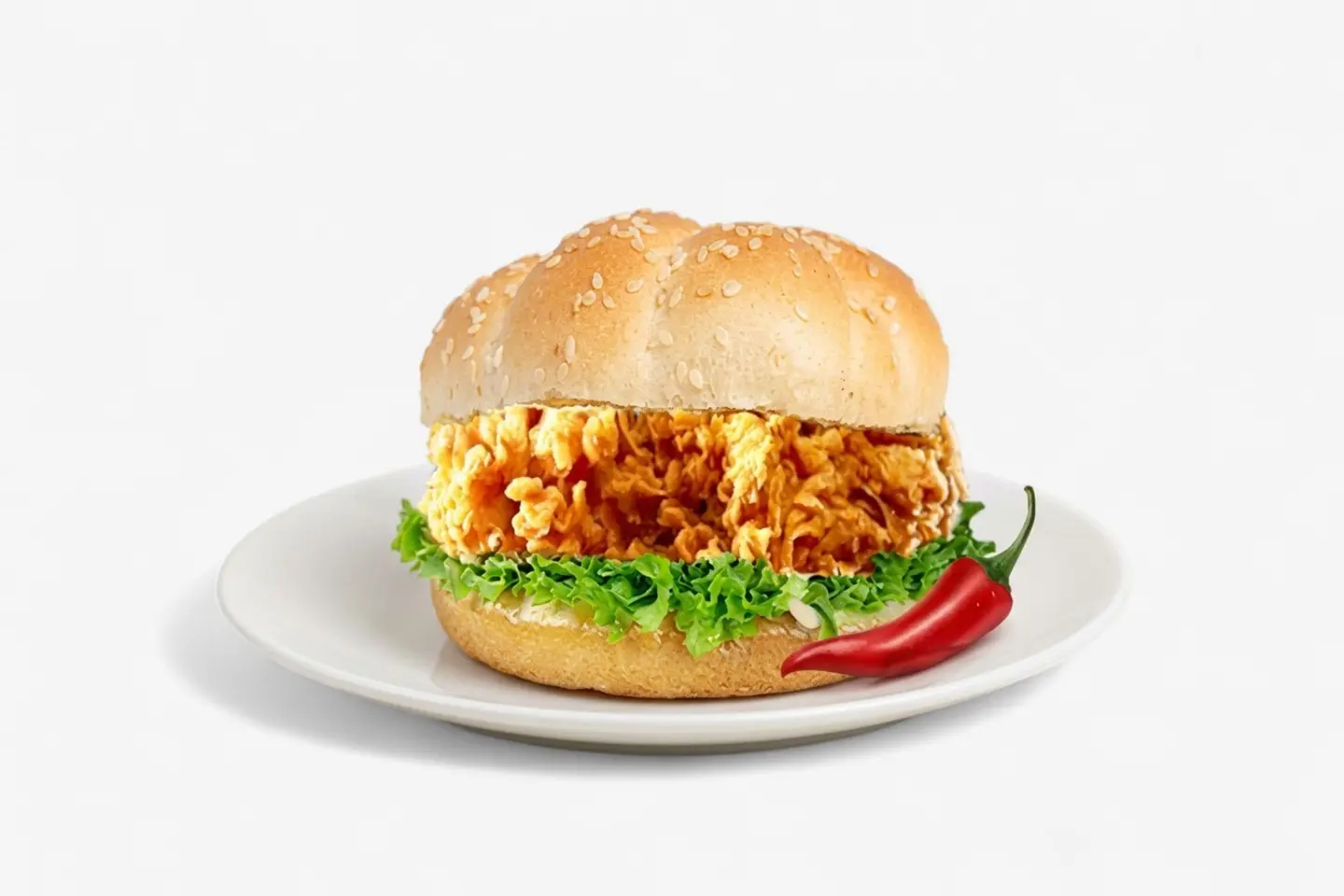 Spicy Smoked Chicken Burger