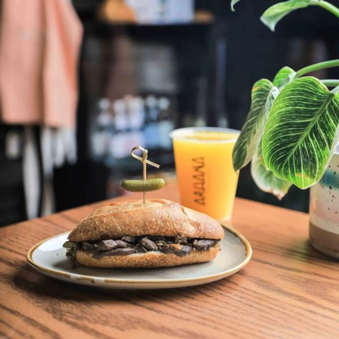 Lamb Liver Sandwich