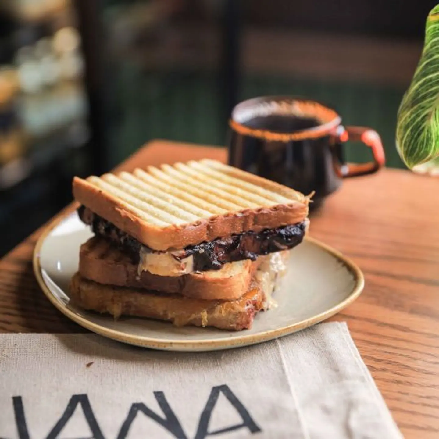 Peanut Butter And Jam Sandwich