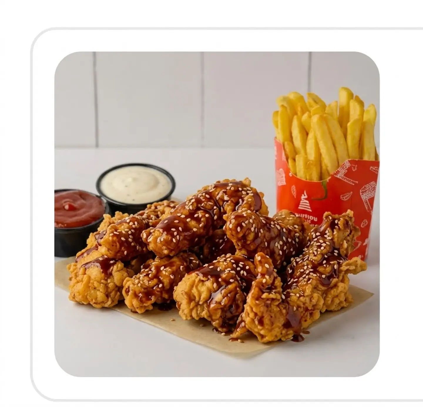 Spicy Bbq Crispy Tenders
