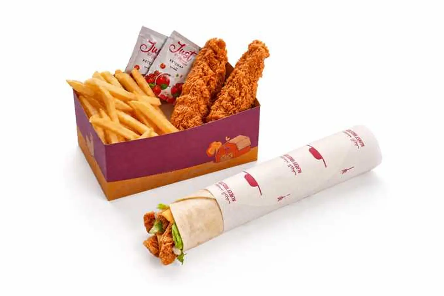 Spicy Crunchy Twister Meal