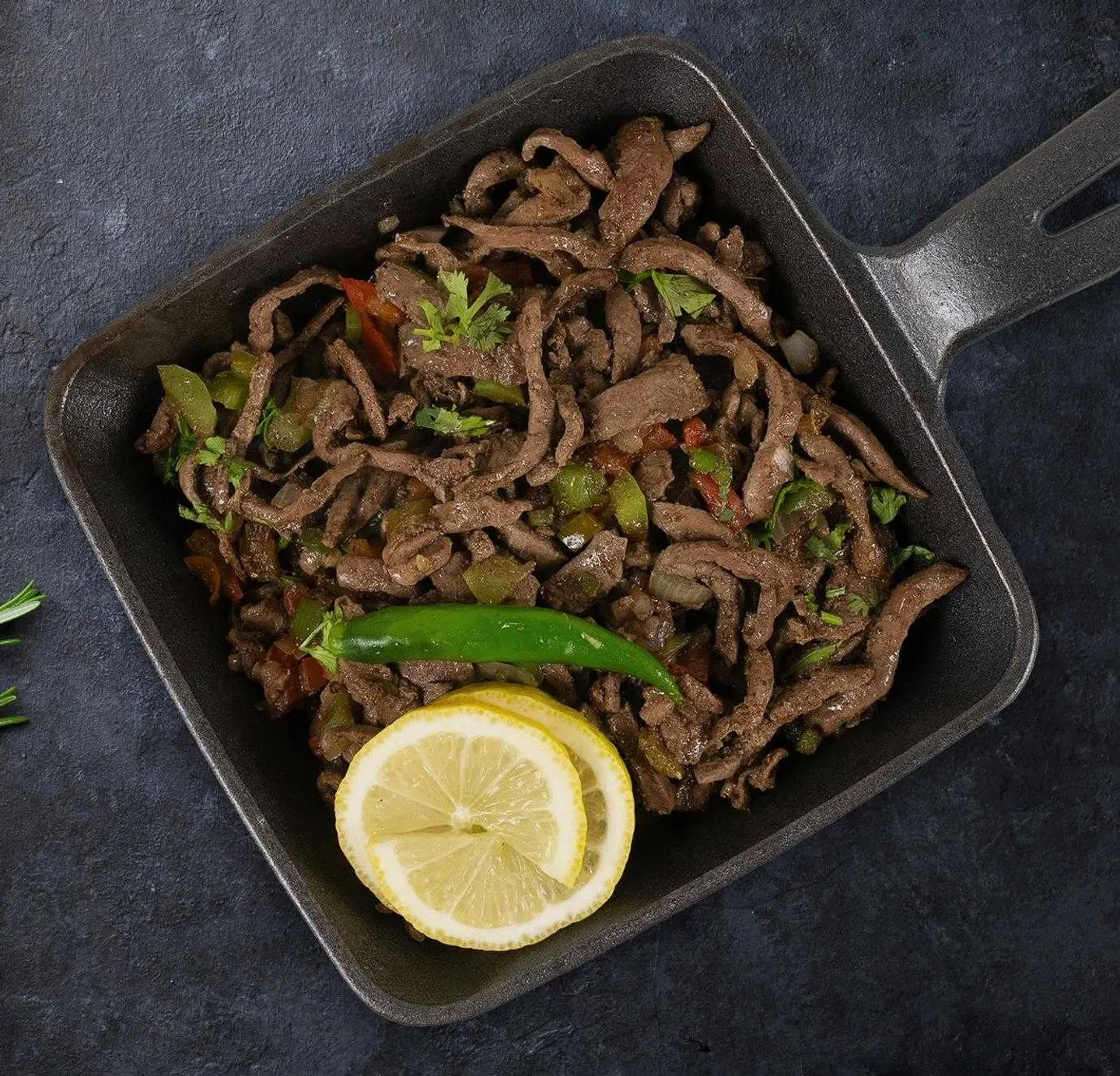 A Plate Of Fresh Camel Liver
