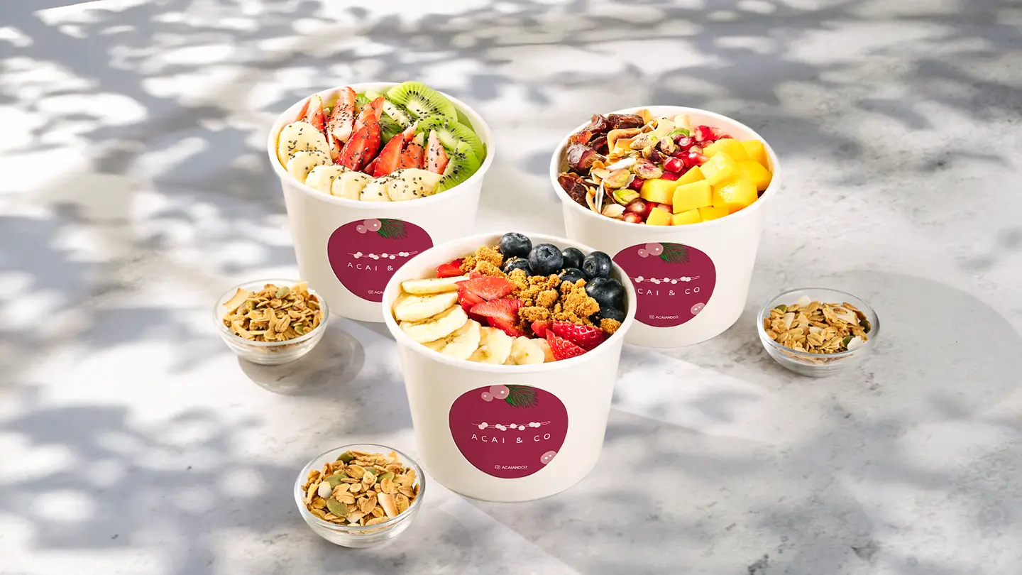 3 Mini Acai Bowls