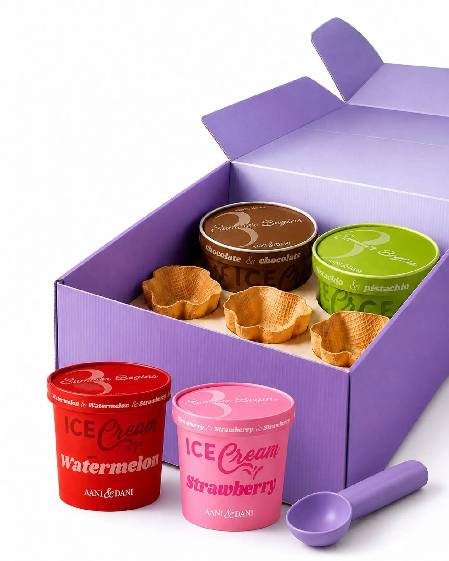 Ice Cream Gathering Box