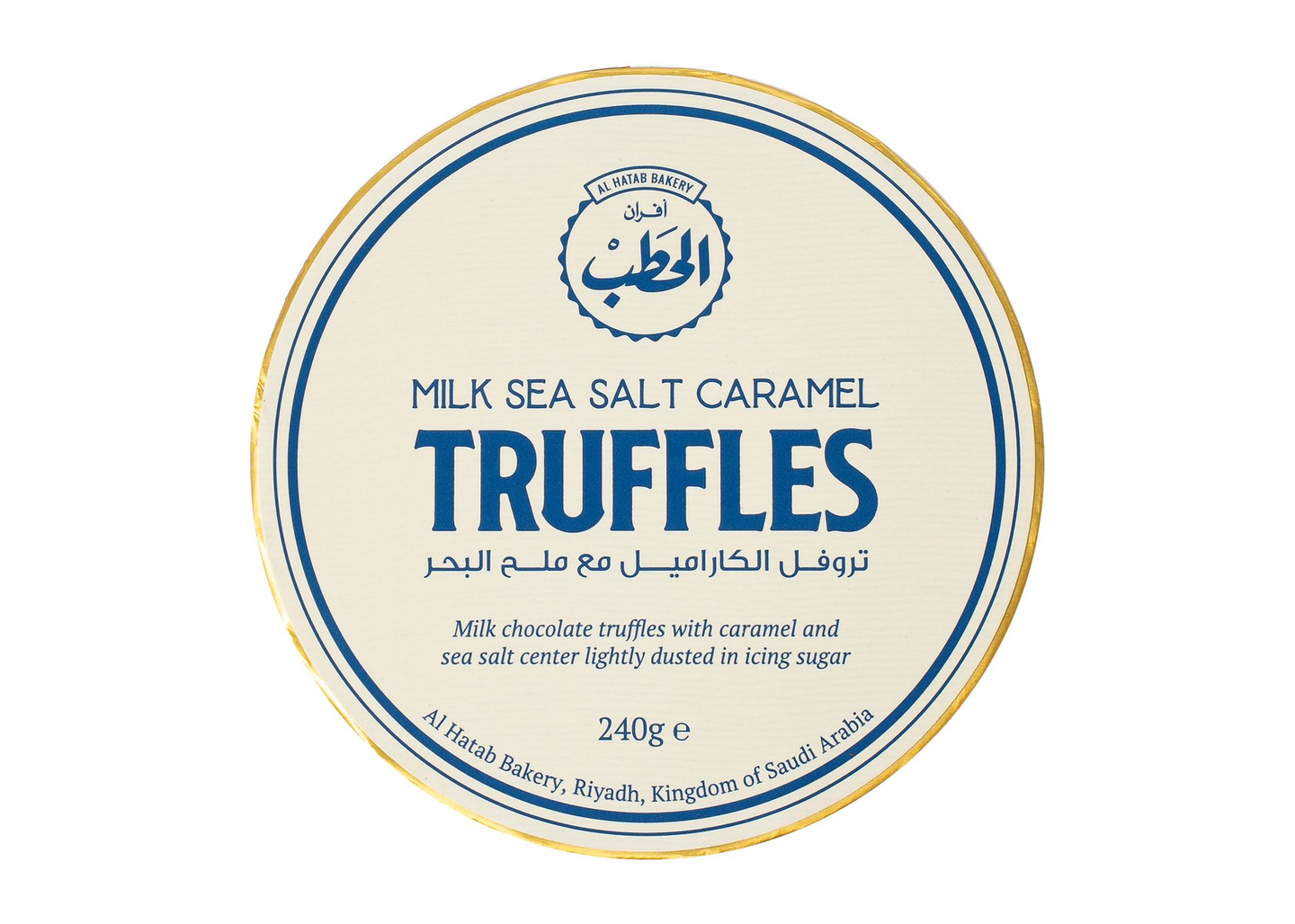 Alhatab Caramel Truffle W/ Sea Salt 240 G