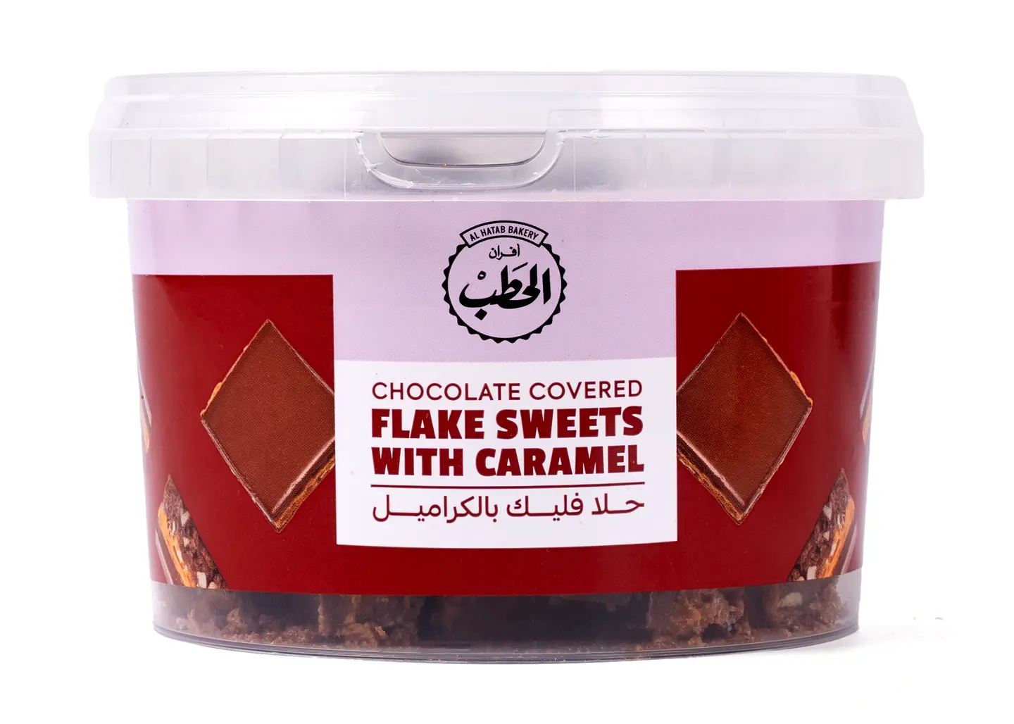Alhatab Choc Covered Flake Caramel 385 G