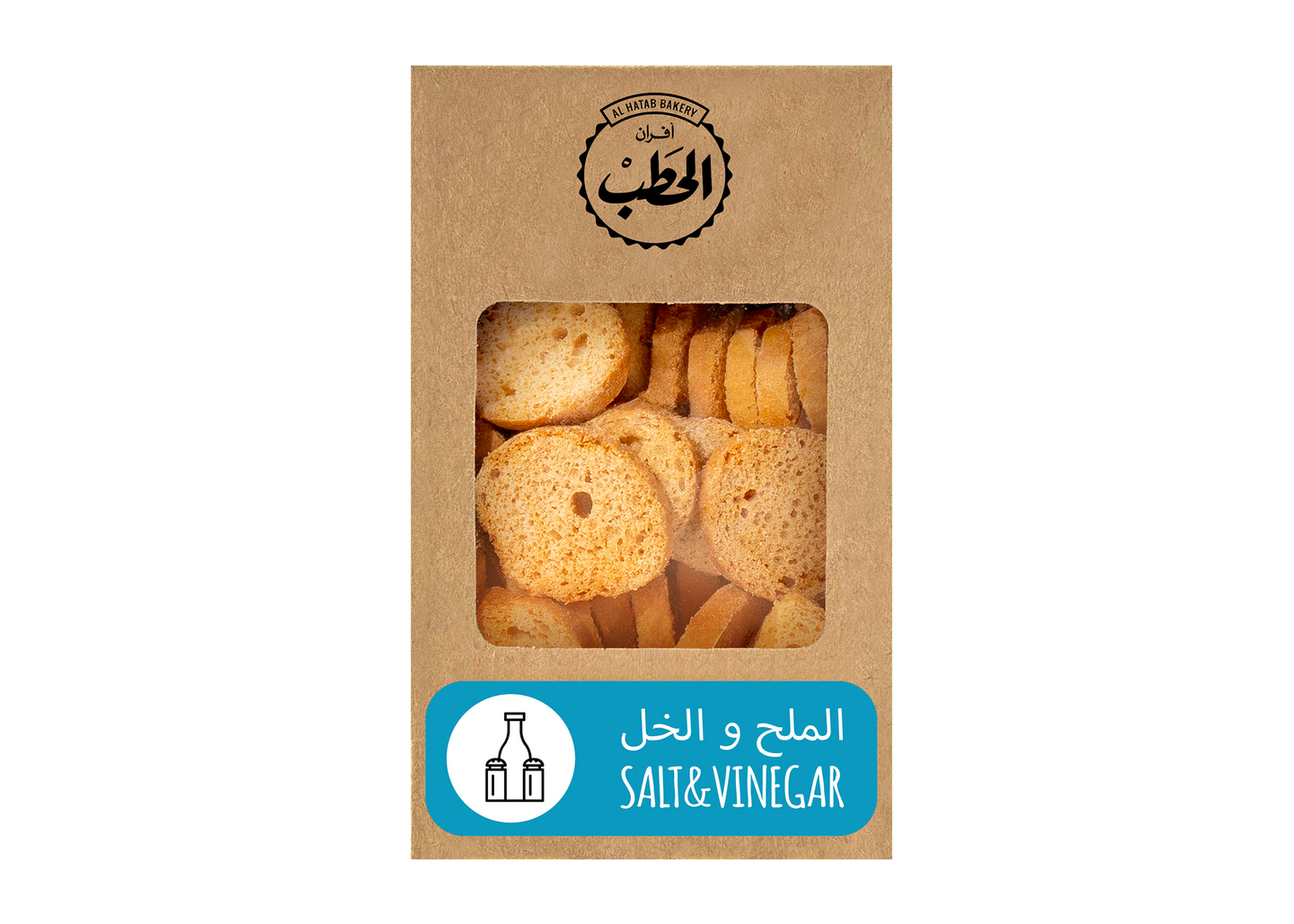 Alhatab Salted Vinegar Bake Rolls 65 G