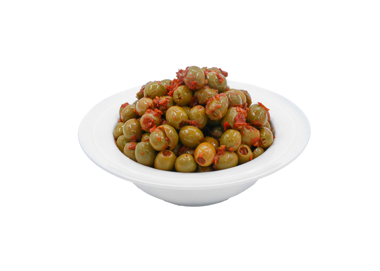 Alhatab Pressed Green Olives