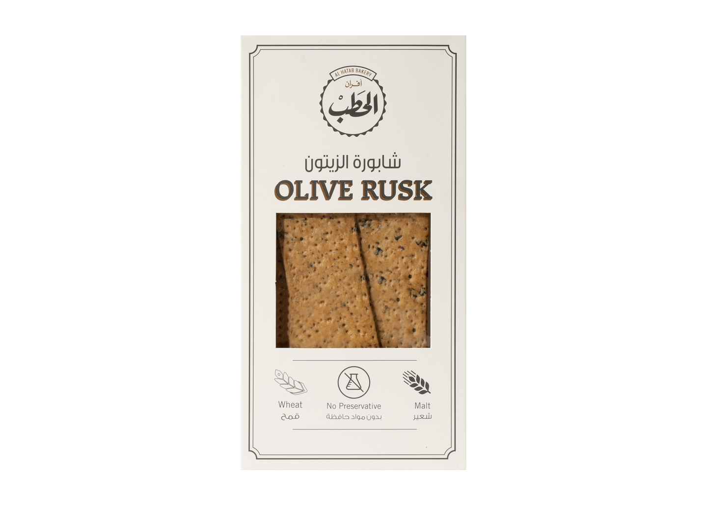 Alhatab Olive Rusk 140 G