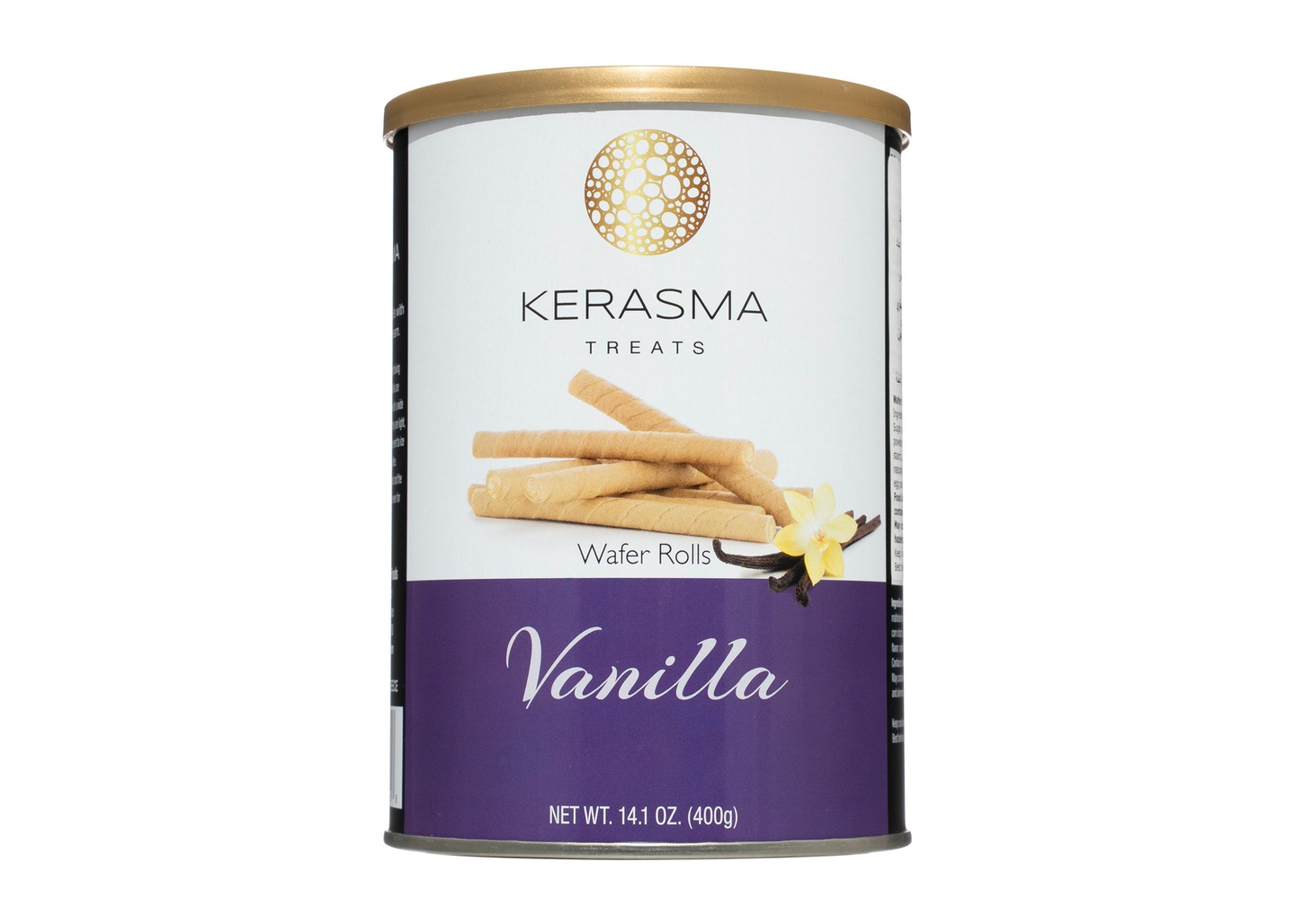 Kerasma Wafer Stuffed Vanilla Cream 400 G