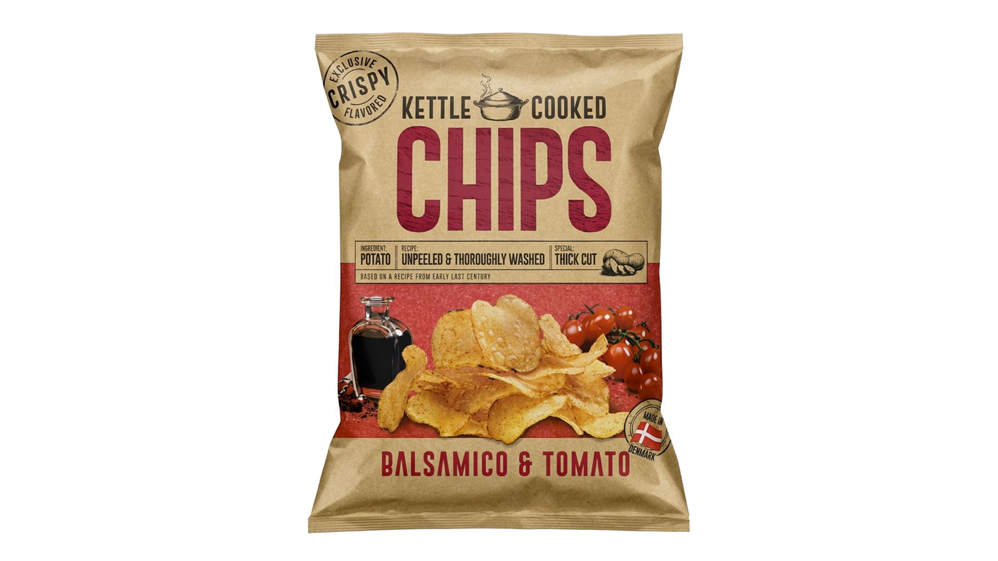 Kettle Cooked Chips Blsamico&Tomato 150 G