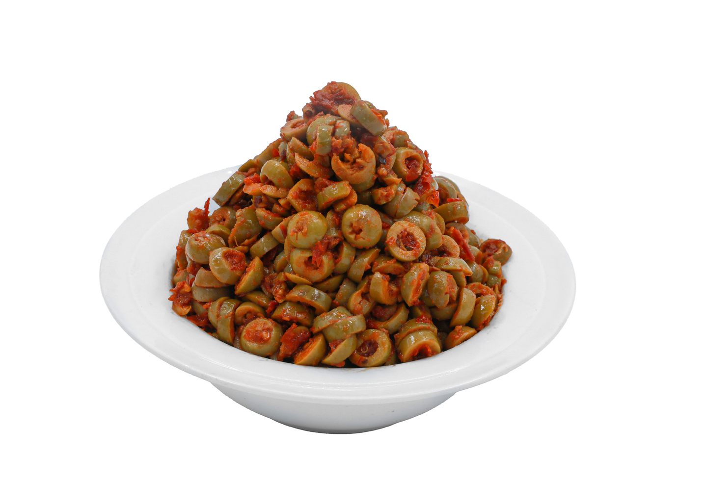 Alhatab Sliced Olives With Spicy