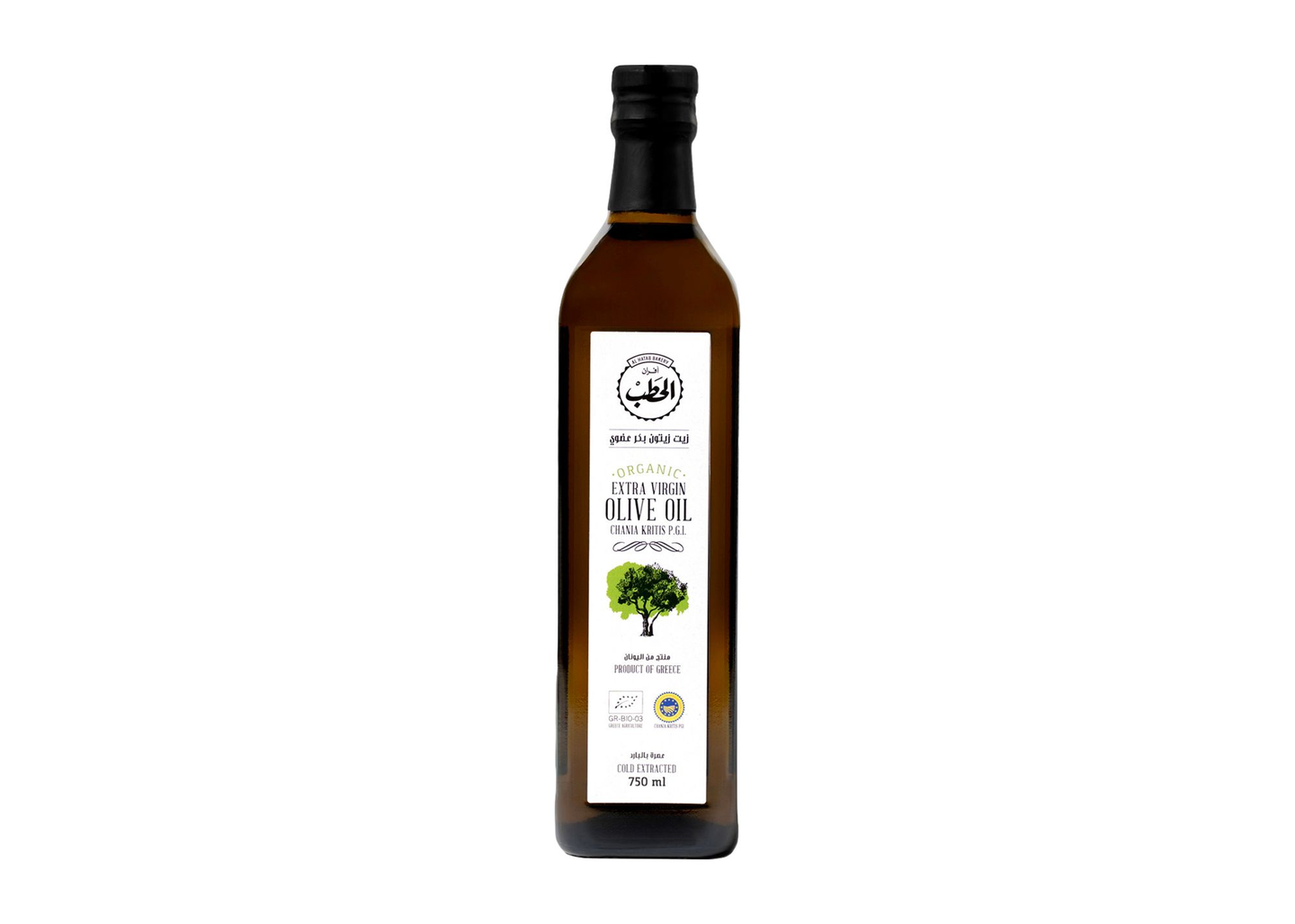 Alhatab Organic Greek Olive Oil 750 Ml