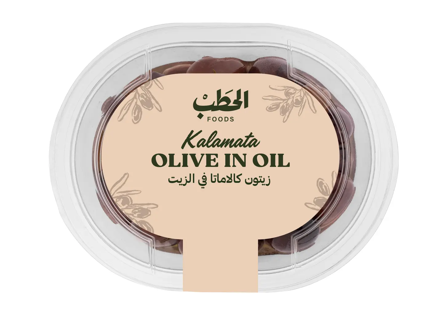 الحطب زيتون كالاماتا في الزيت 250جم