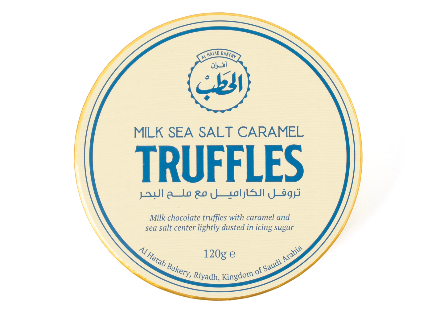 Alhatab Caramel Truffle W/ Sea Salt 120 G