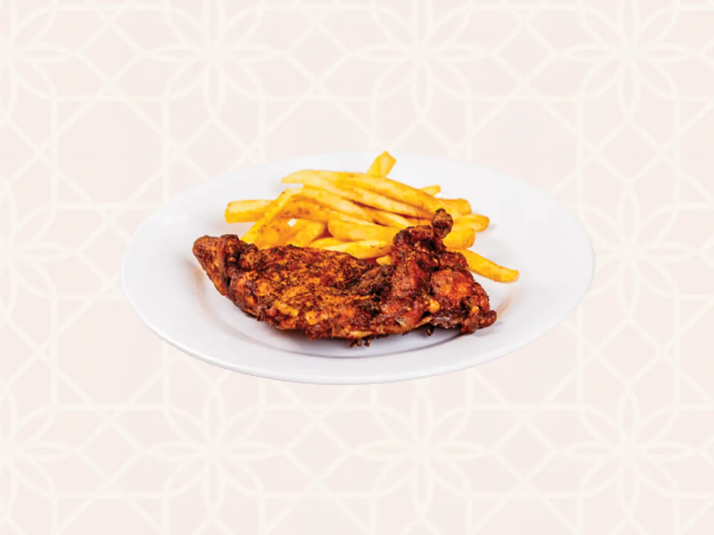نص دجاج كريزي سادة
