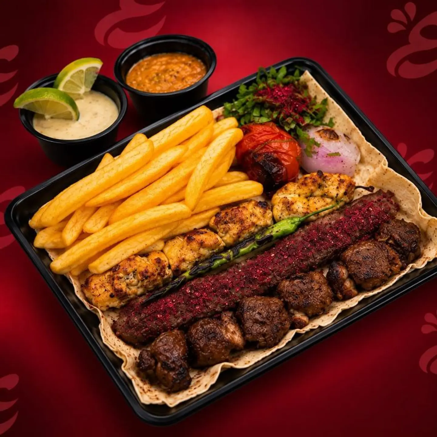 صحن مشاوي مشكل خليجي