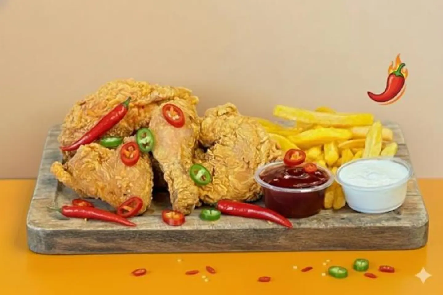 Crispy Chicken Brosted Spicy