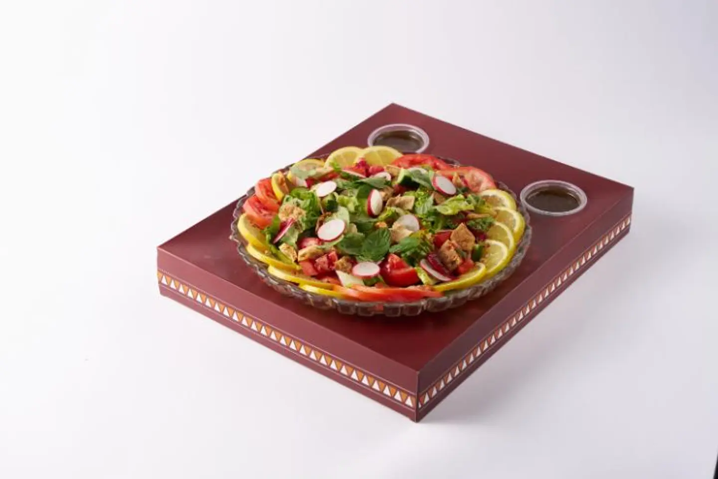Fattoush Salad Pyrex