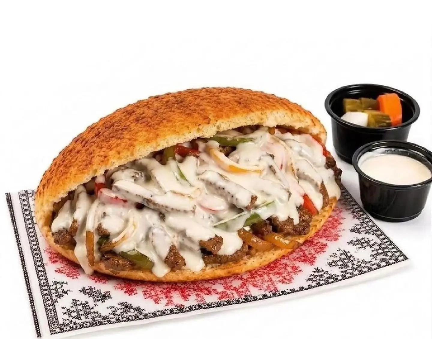 Lamb Liver Sandwich With Cheese