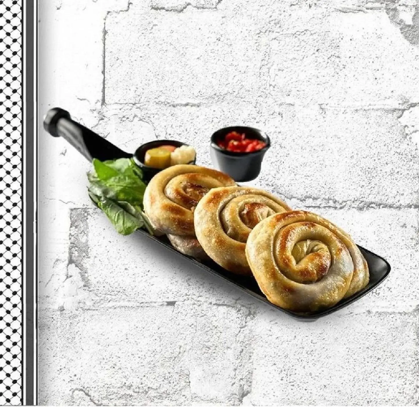 صفيحة الكوفيه لحم