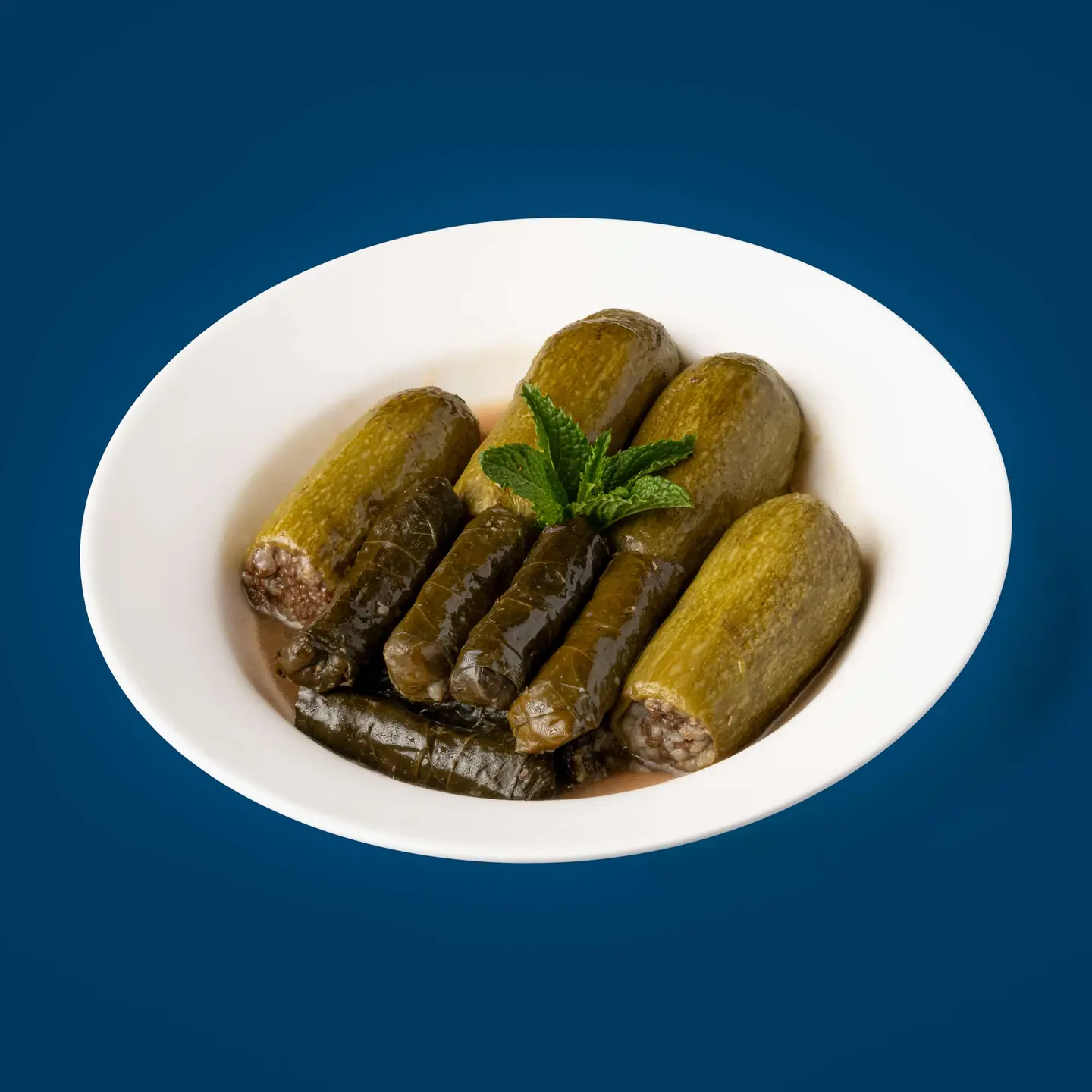 ورق عنب مع الكوسا
