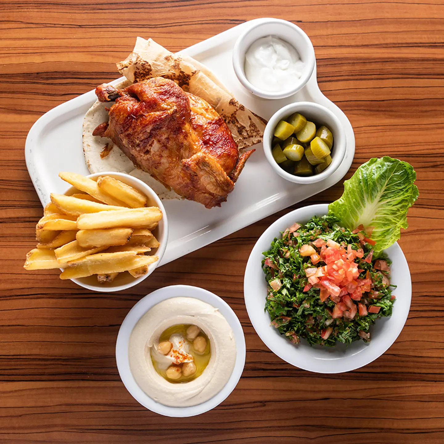 Half Rotisserie Chicken Combo