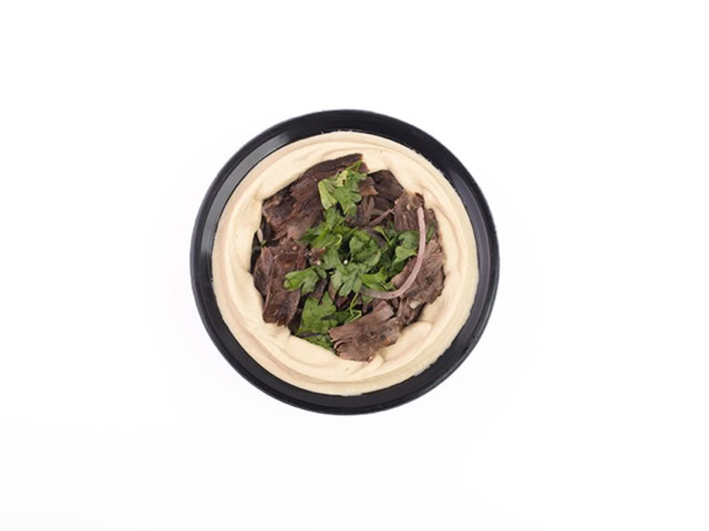 Shawarma Beef With Hummus