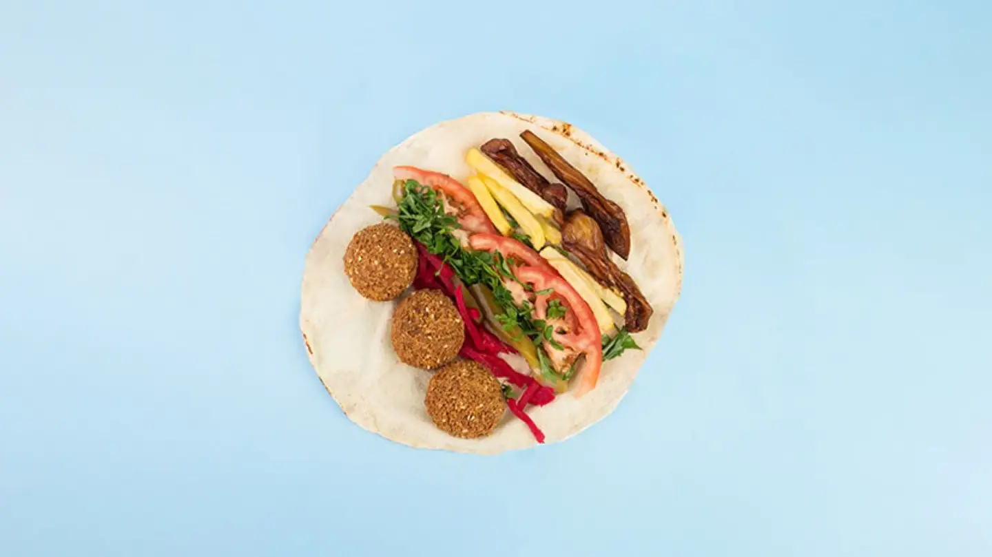 Falafel Potato Eggplant